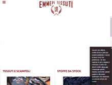 Tablet Screenshot of emmepitessuti.com